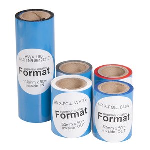 Термотрансферная лента Format HR310, 108 мм х 74 м, Resin, OUT, 4