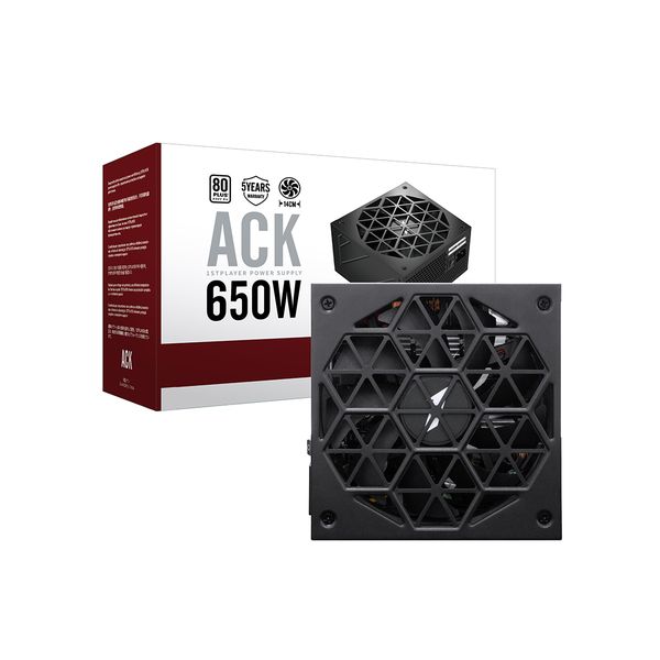 Блок питания 1STPLAYER HA 650W BK
