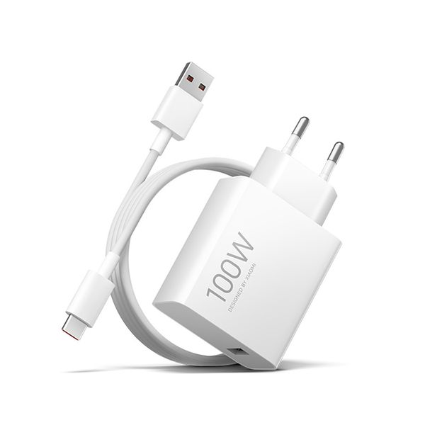 Адаптер питания Xiaomi 100W Charging Combo (Type-A) EU
