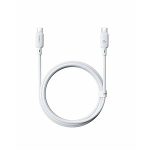 Интерфейсный кабель Baseus Silky Type-C to Type-C 100W 2m White (P10377704213-01)