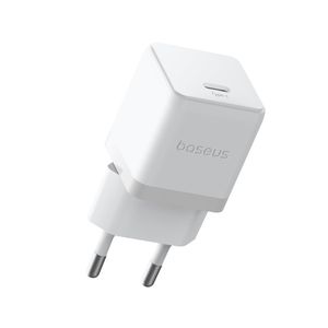 Адаптер питания Baseus Palm 1C 30W White ( в комлпекте кабель Type-c ) (P10111605213-01)
