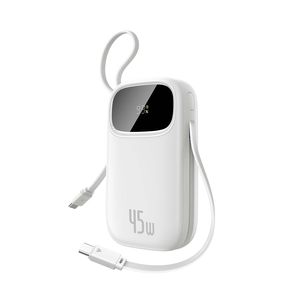 Портативный внешний аккумулятор Baseus EnerFill FC31 10000mAh 45W White (P10082102213-00)